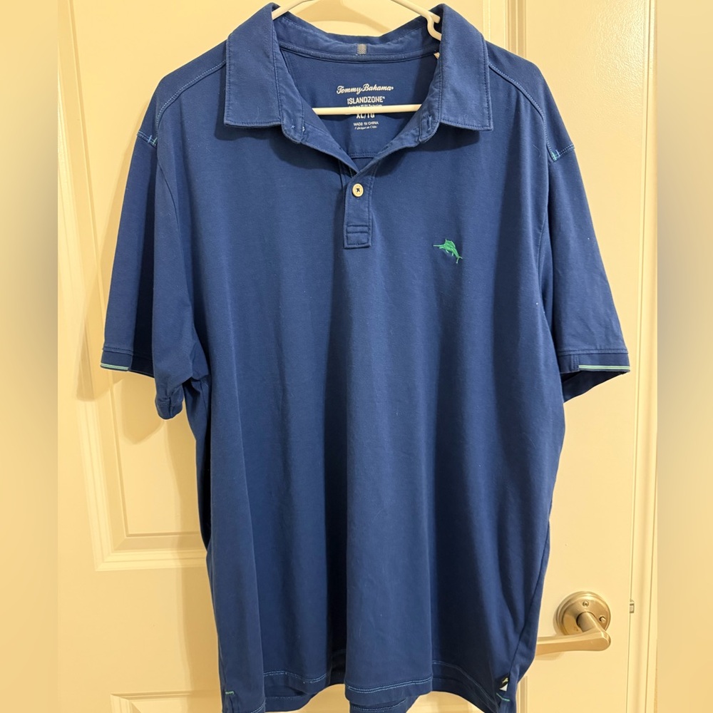 NWOT Tommy Bahama Men's Polo in Deep Blue